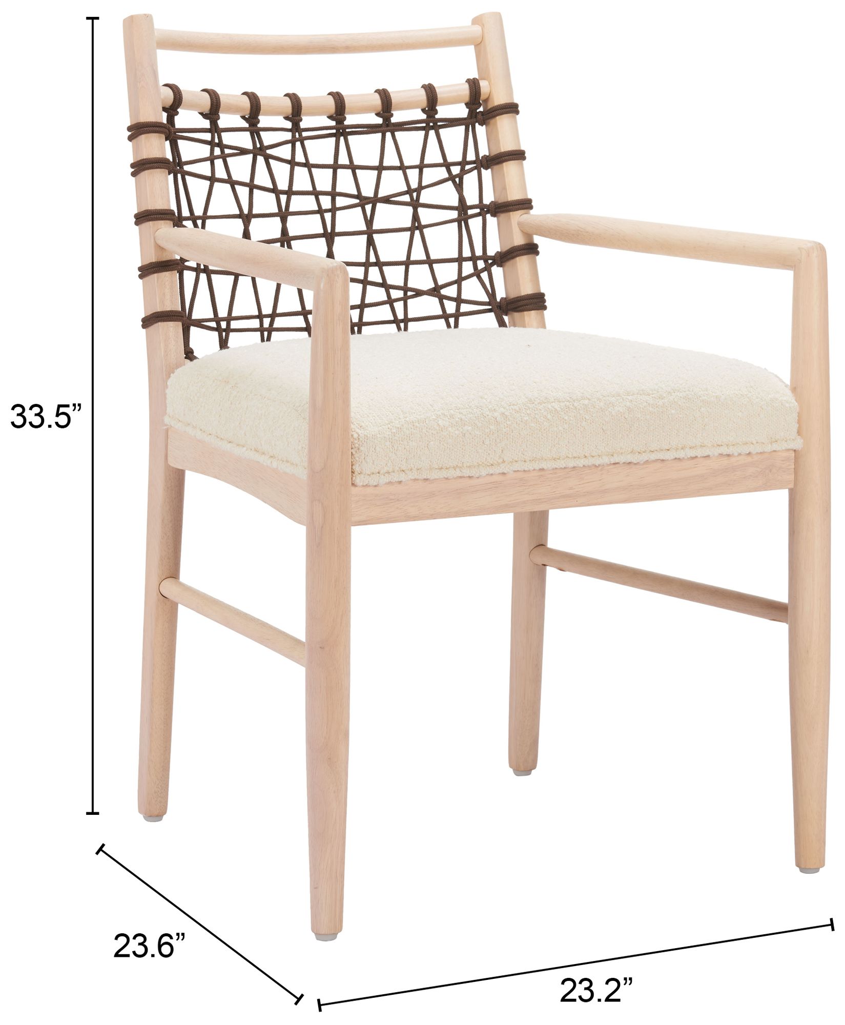 Image 7 Wezly Dining Chair (Set of 2) Ivory more views