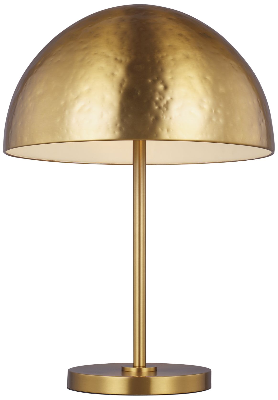 brass mushroom table lamp