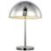 Whare Polished Nickel Ellen DeGeneres Collection LED Mushroom Table Lamp