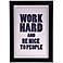 What About Life I 28" High Framed Wall Art