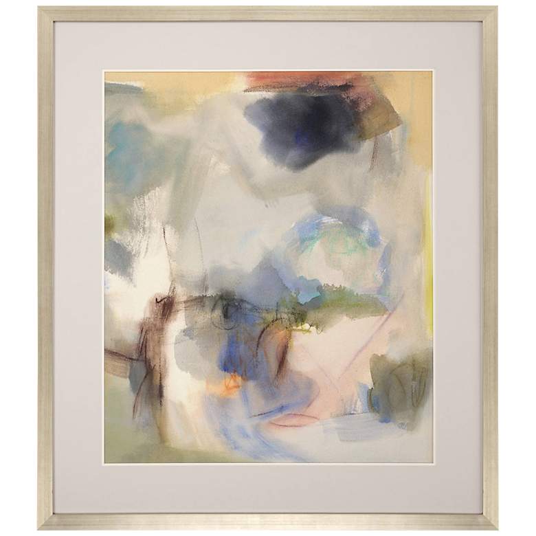 Image 3 What the Heron Sees 48"H Rectangular Giclee Framed Wall Art