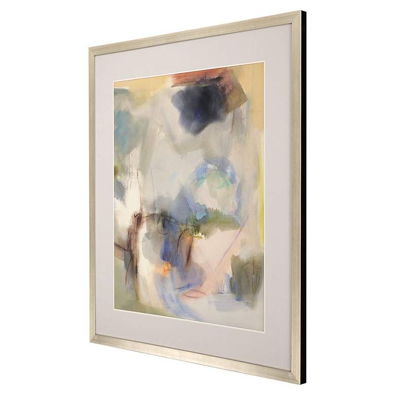 Image 5 What the Heron Sees 48"H Rectangular Giclee Framed Wall Art more views