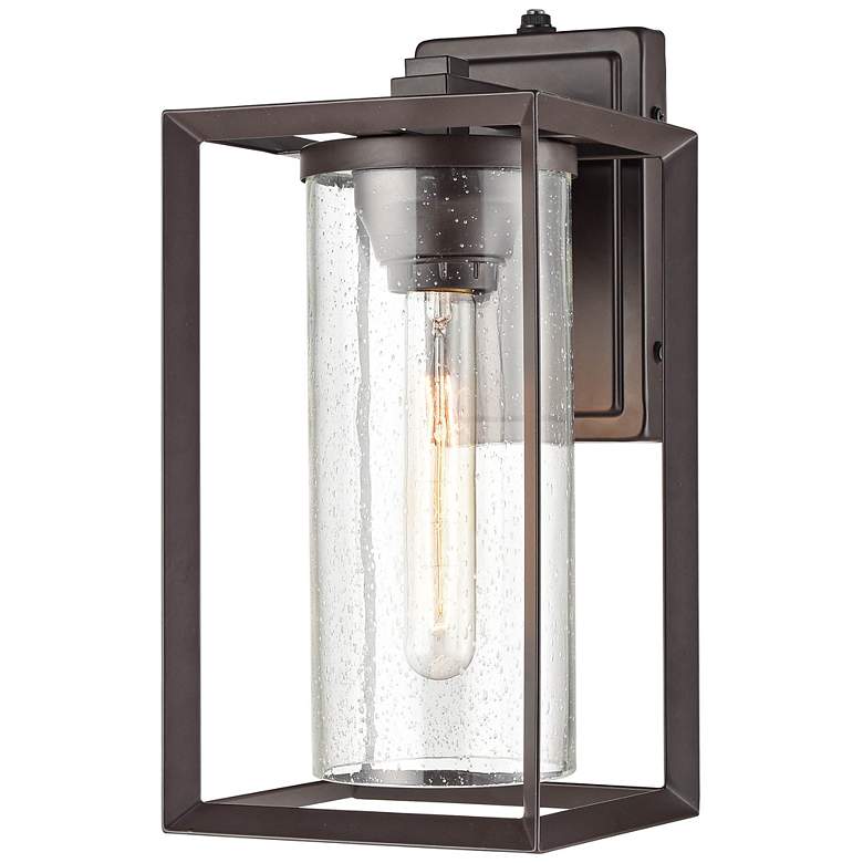 Image 5 Wheatland 13" High Bronze Dusk-to-Dawn Outdoor Wall Light more views