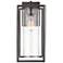 Wheatland 17 1/2"H Bronze Dusk-to-Dawn Outdoor Wall Light