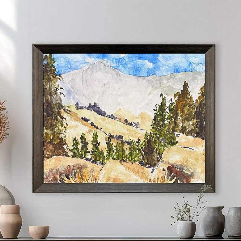 Image 1 Where Autumn Breathes I 44"W x 36"H Framed Art
