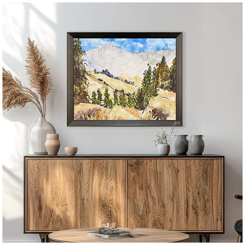 Image 5 Where Autumn Breathes I 44"W x 36"H Framed Art more views