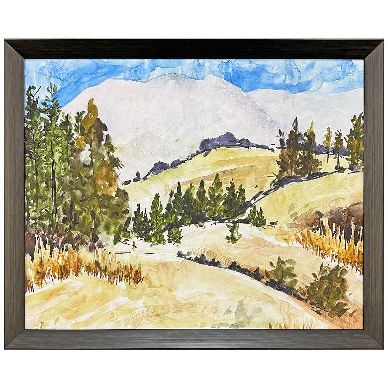 Image 2 Where Autumn Breathes II 44"W x 36"H Framed Art