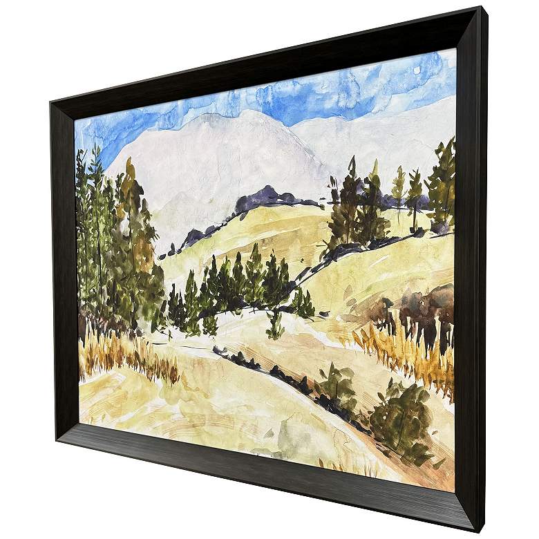 Image 3 Where Autumn Breathes II 44"W x 36"H Framed Art more views