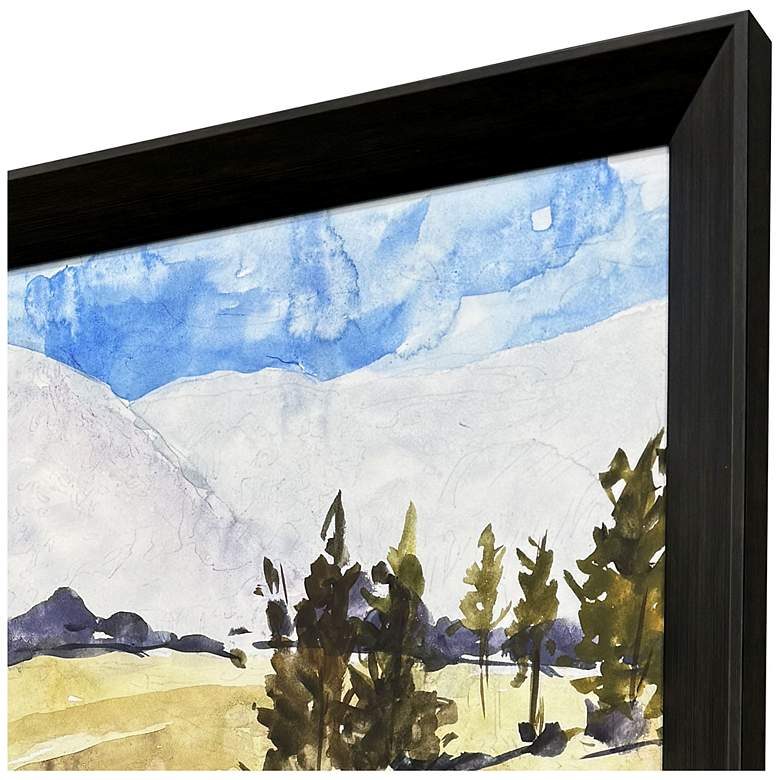 Image 4 Where Autumn Breathes II 44"W x 36"H Framed Art more views