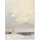 Where Land Meets Sky 49"H Giclee Dimensional Framed Wall Art