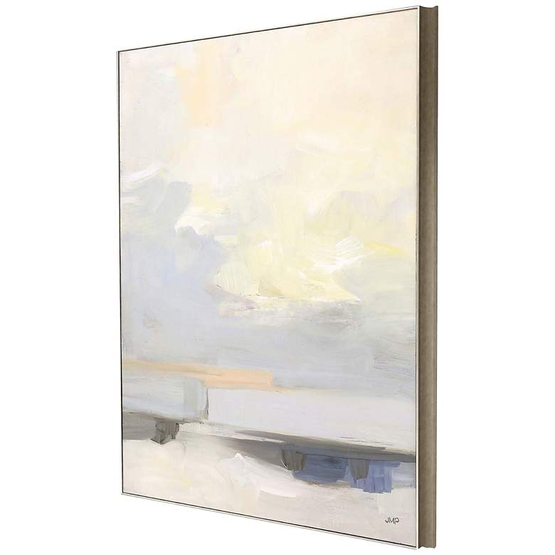 Image 3 Where Land Meets Sky 49"H Giclee Dimensional Framed Wall Art more views