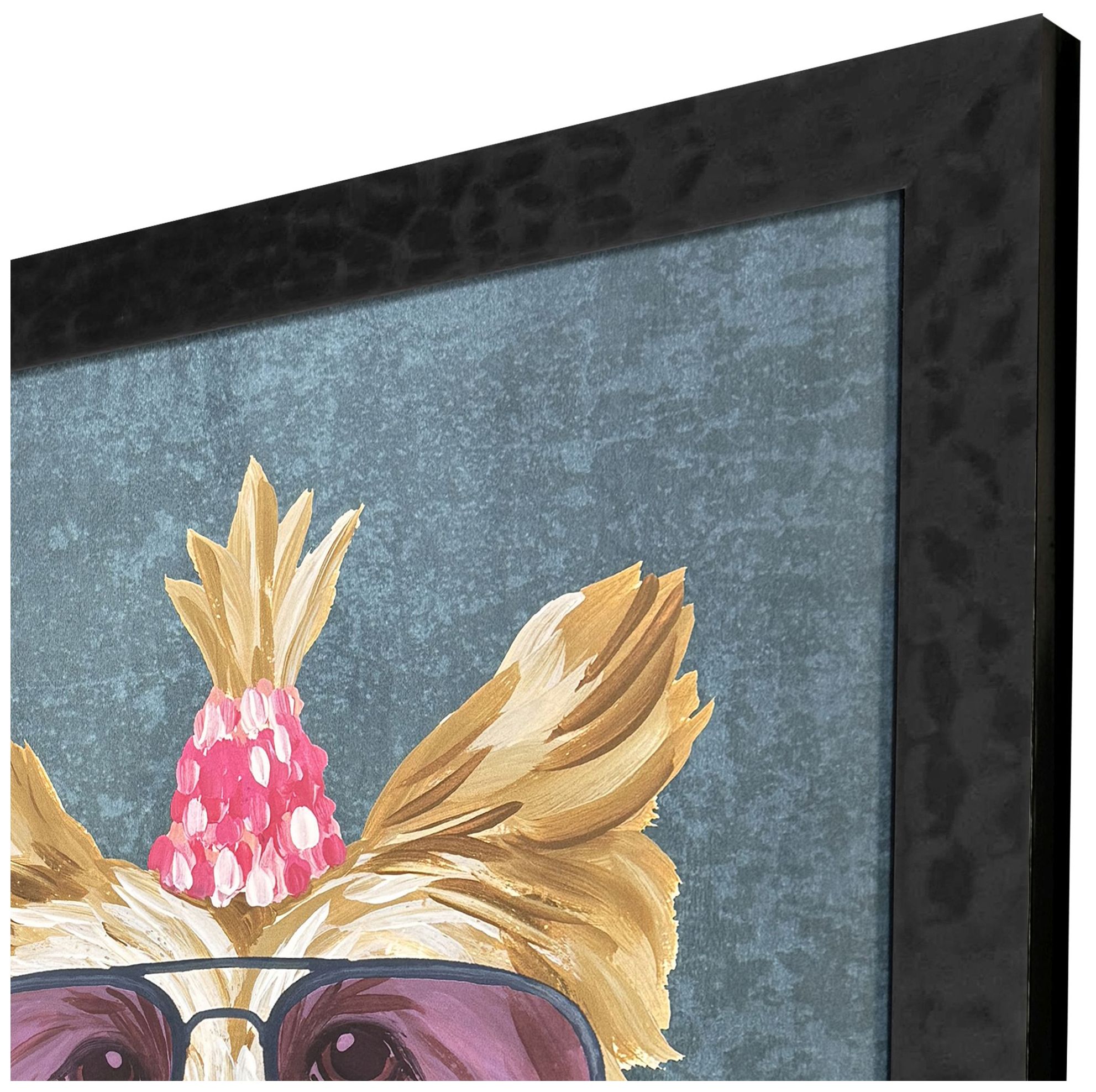 Image 3 Whimsy Dog IV 18"W x 22"H Framed Art Set of 2 more views