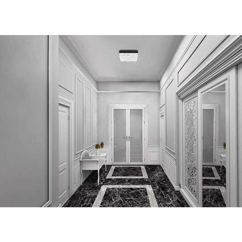 Image 4 Whisper 1 Light LED Flush Mount more views