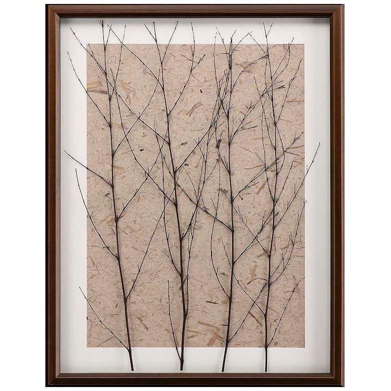 Image 1 Whispering Forest 33"W x 43"H Framed Art