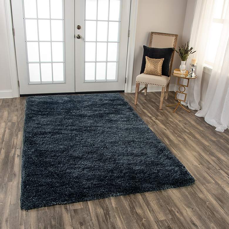 Image 1 Whistler WIS101 5'x7'6" Charcoal Rectangular Area Rug
