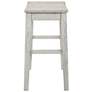 6_Whitcombe 24" Antique White Wood Counter Stools Set of 2 more views