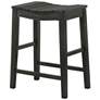 5_Whitcombe 24" Black Wood Counter Stools Set of 2 more views