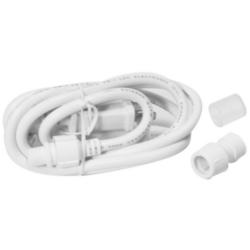 White 120V Power Connector Kit for LED Flexbrite Bulk Reels