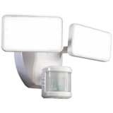 White 1600 Lumen Motion-Activated LED Security Light