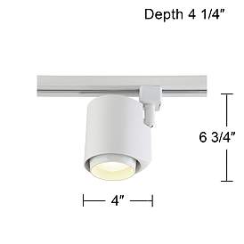 Image5 of White 22W LED 3-Light Plug-In 4-Foot Liner Track Kit more views