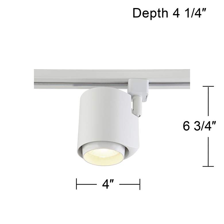 Image 5 White 22W LED 3-Light Plug-In 4-Foot Liner Track Kit more views