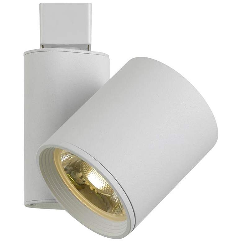 Image 1 White 30 Watt LED Cylinder Medium Track Head