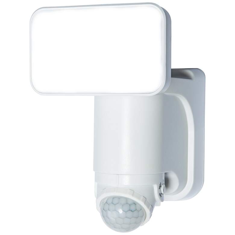 Image 1 White 300 Lumen Motion-Activated Solar LED Security Light