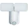White 600 Lumen Motion-Activated Solar LED Security Light