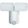 White 600 Lumen Motion-Activated Solar LED Security Light