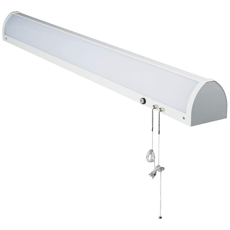 Image 1 White 64 Watt LED Up/Down Hospital/Patient Bed Light
