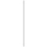 White 84" High Direct Burial Post Light Pole