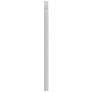 White 84" High Dusk-to-Dawn Direct Burial Lamp Post