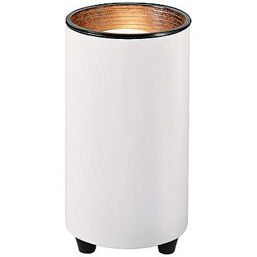 White Accent Can Spot Light 6 1/2" High with CFL Bulb