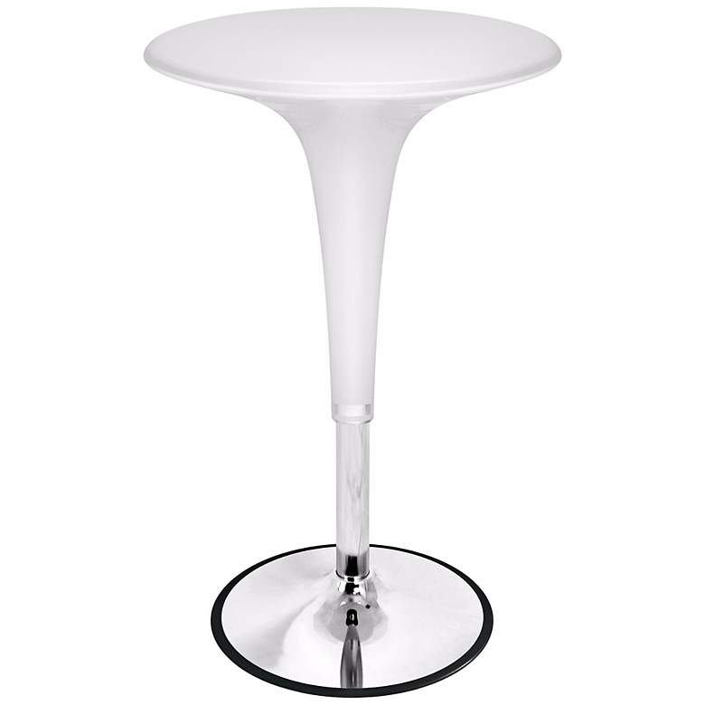 Image 1 White Adjustable Gelato Bar Table