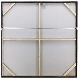 Image5 of White Atmosphere 48" Square Framed Canvas Wall Art more views