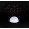 White Battery-Operated Touch-On LED Dome Star Projector