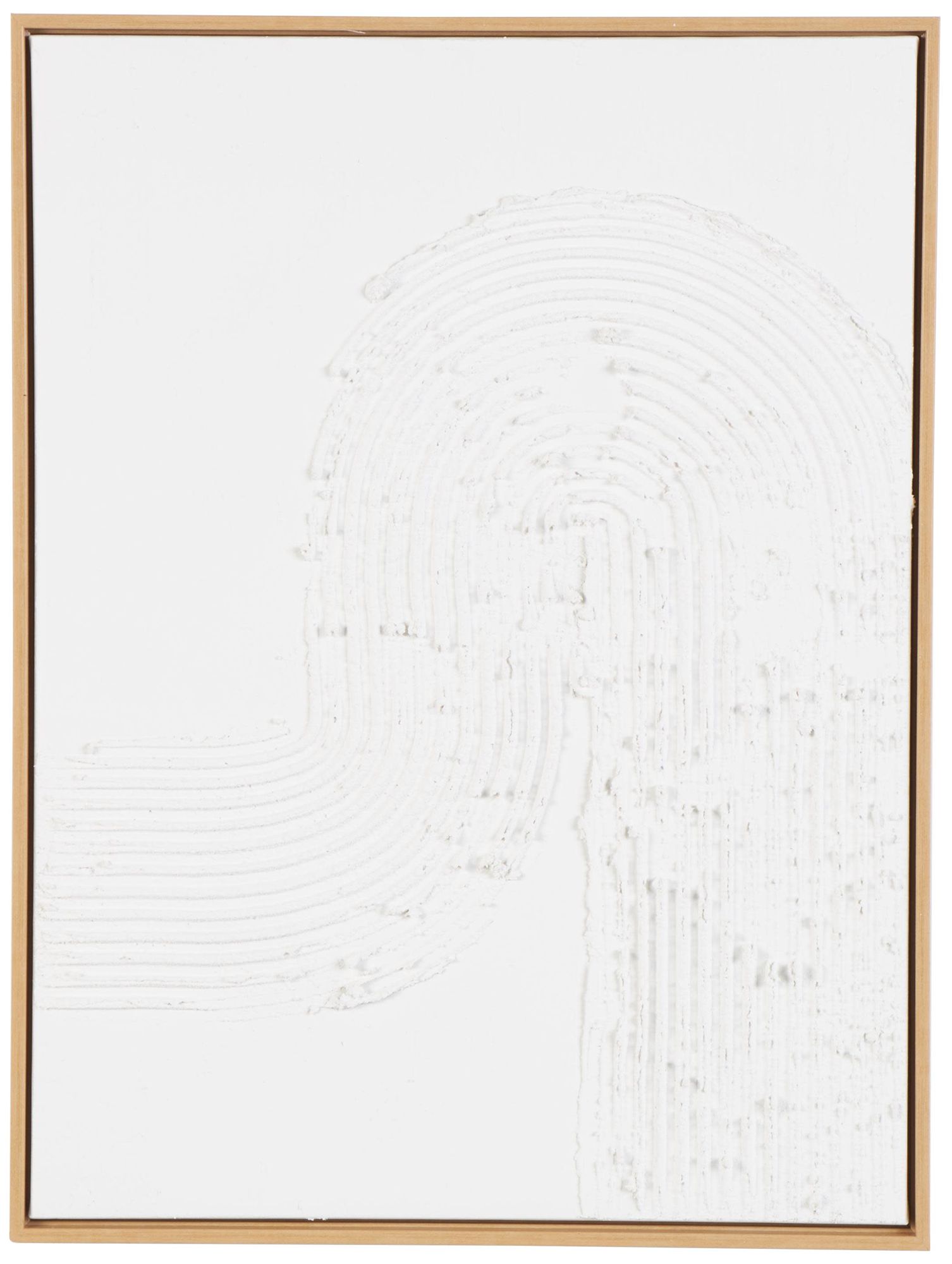 Image 2 White Canvas Contemporary Framed Wall Art, 24" x 1" x 32"