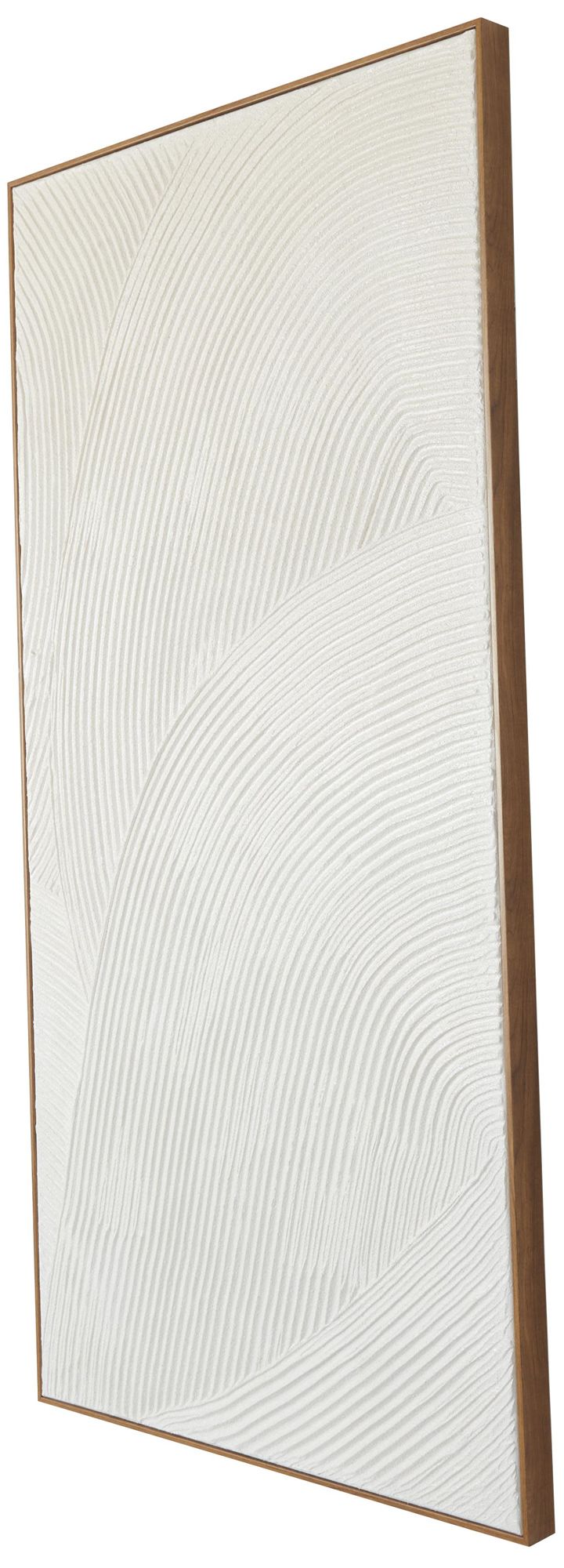 Image 5 White Canvas Contemporary Framed Wall Art, 24" x 2" x 47" more views