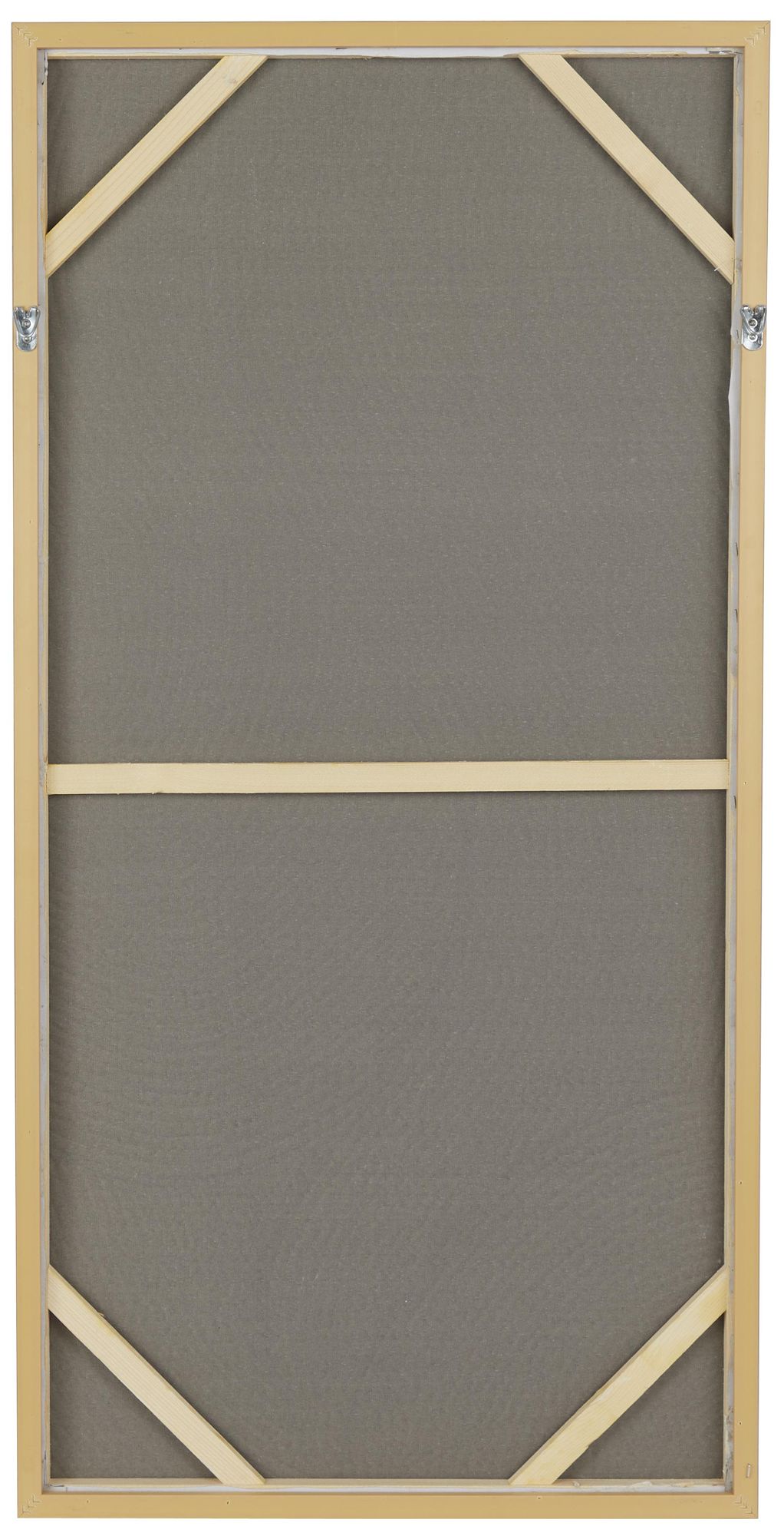 Image 4 White Canvas Contemporary Framed Wall Art, 24" x 2" x 47" more views