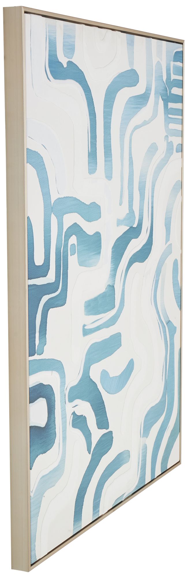 Image 6 White Canvas Contemporary Framed Wall Art, 30" x 2" x 40" more views