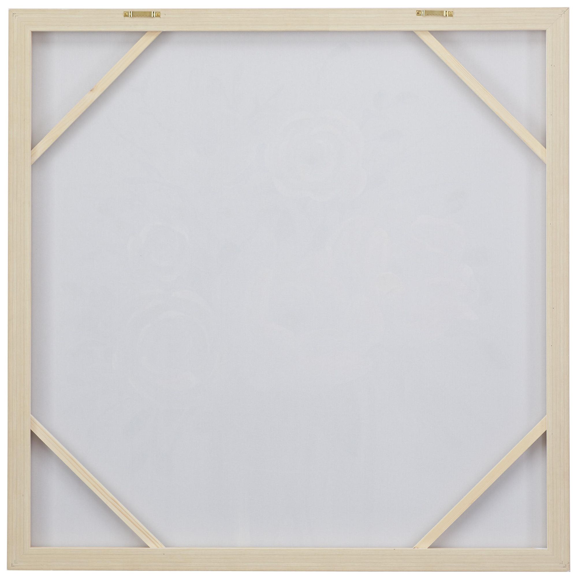 Image 5 White Canvas French Country Framed Wall Art, 40" x 2" x 40" more views