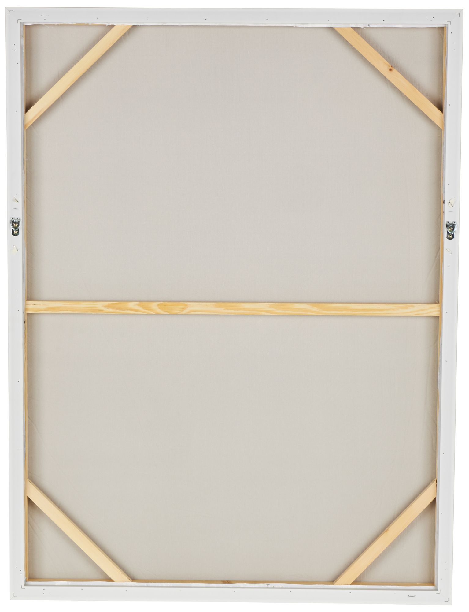 Image 5 White Canvas Modern Framed Wall Art, 30" x 2" x 40" more views