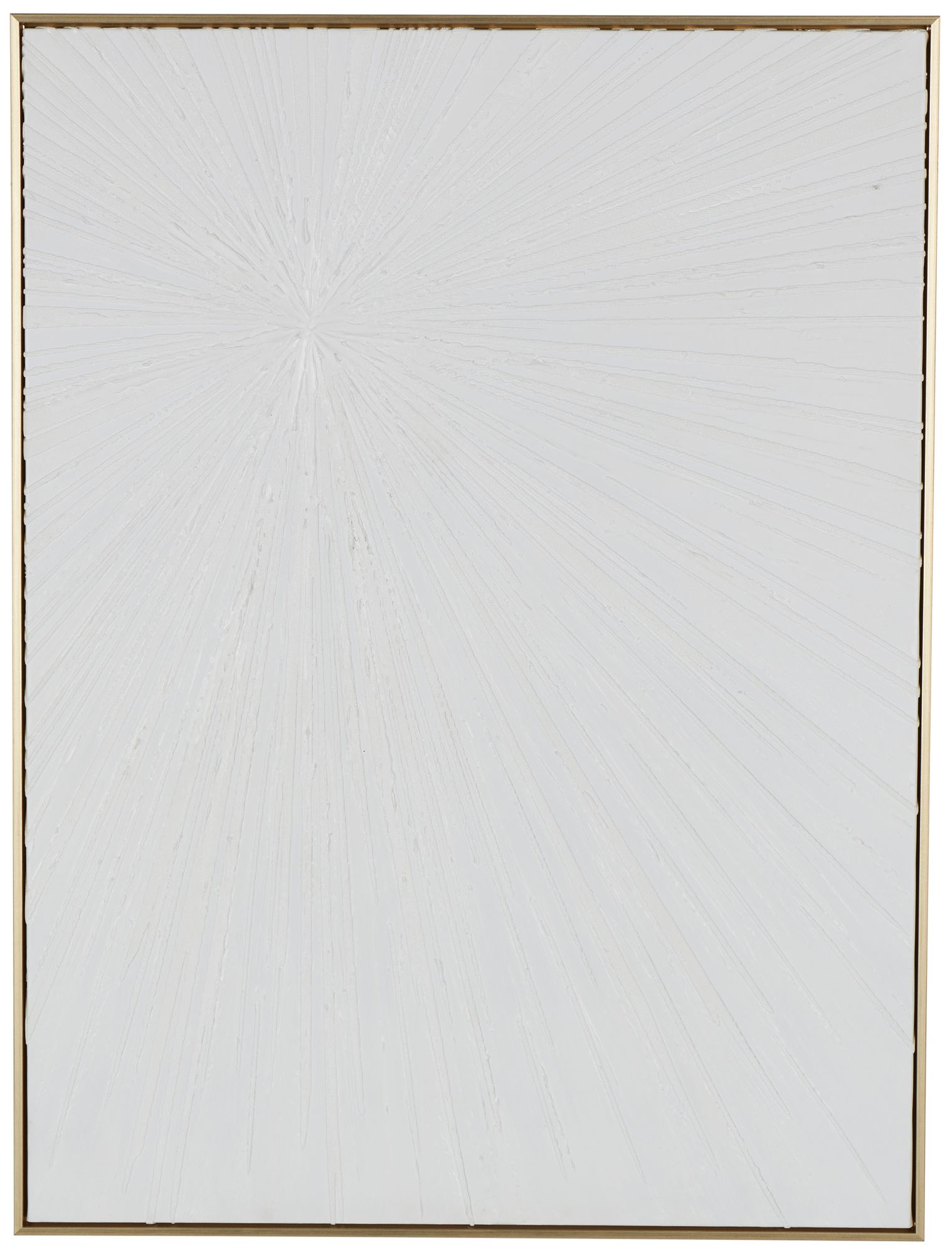 Image 2 White Canvas Modern Framed Wall Art, 30" x 2" x 40"