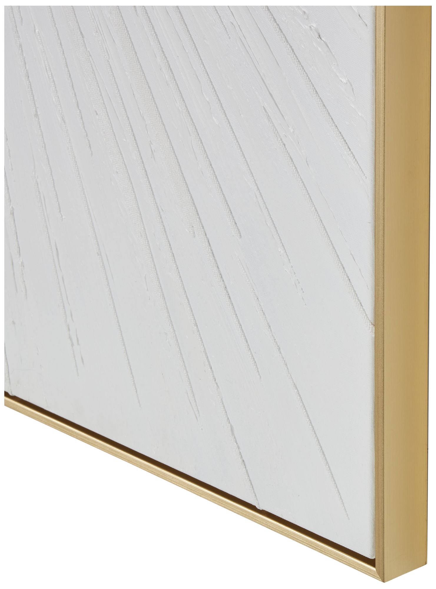 Image 3 White Canvas Modern Framed Wall Art, 30" x 2" x 40" more views