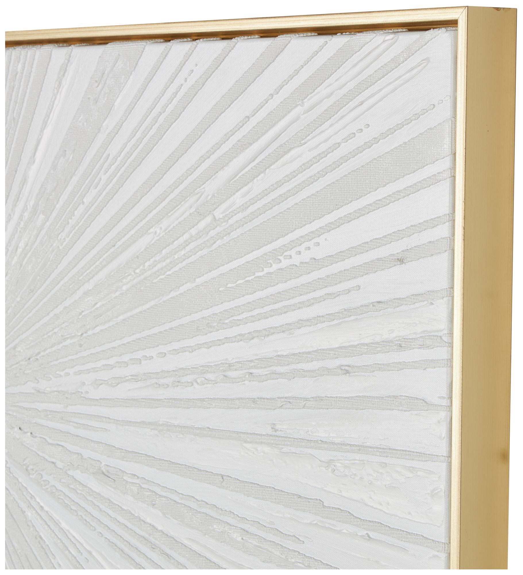 Image 4 White Canvas Modern Framed Wall Art, 30" x 2" x 40" more views