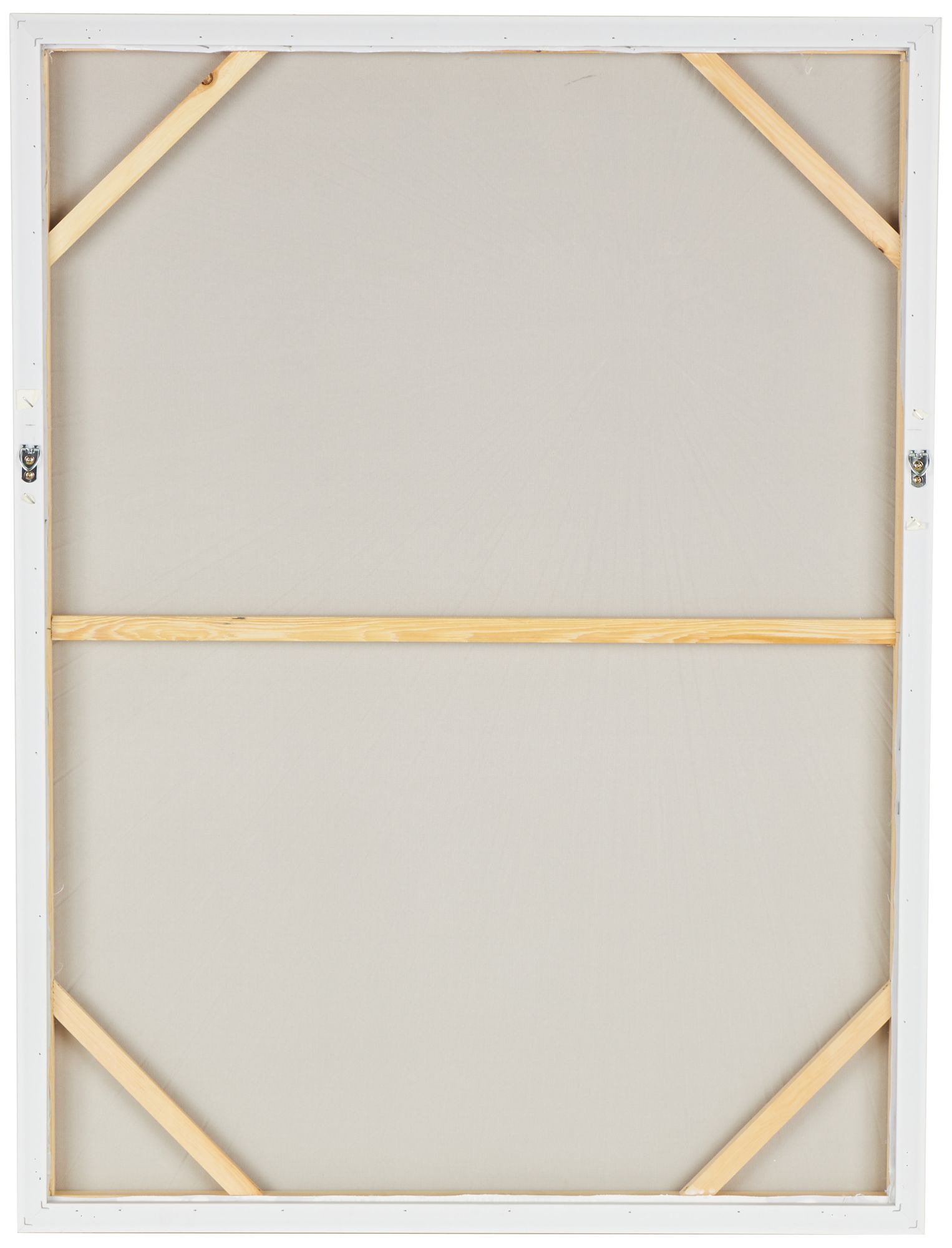 Image 5 White Canvas Modern Framed Wall Art, 30" x 2" x 40" more views