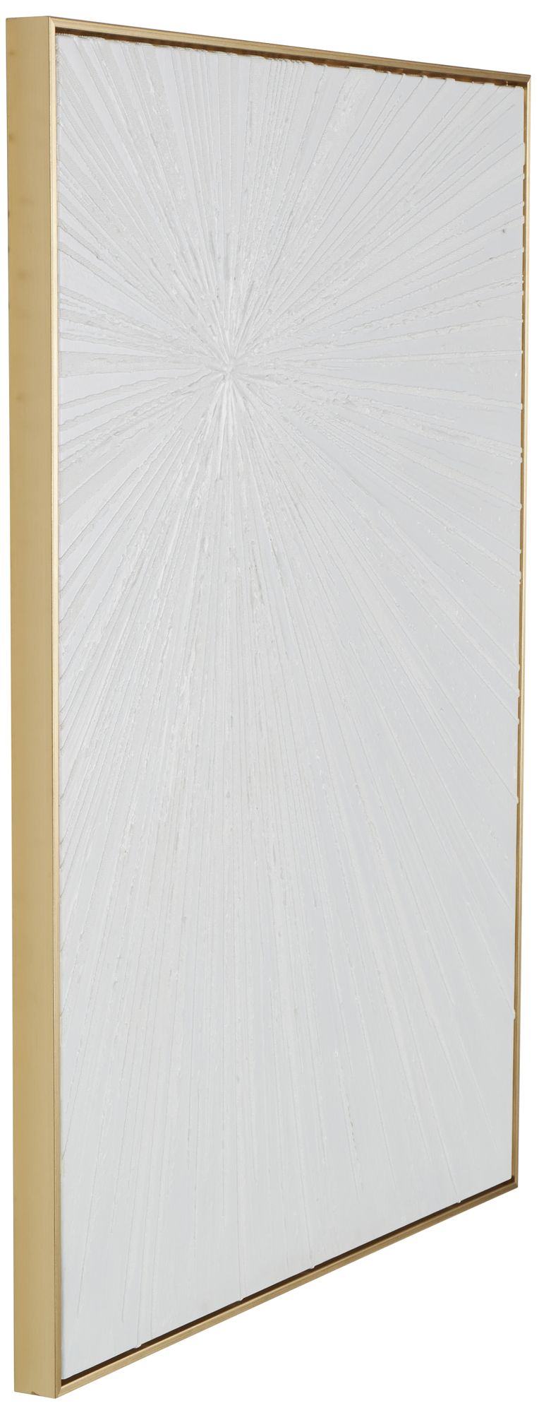 Image 6 White Canvas Modern Framed Wall Art, 30" x 2" x 40" more views