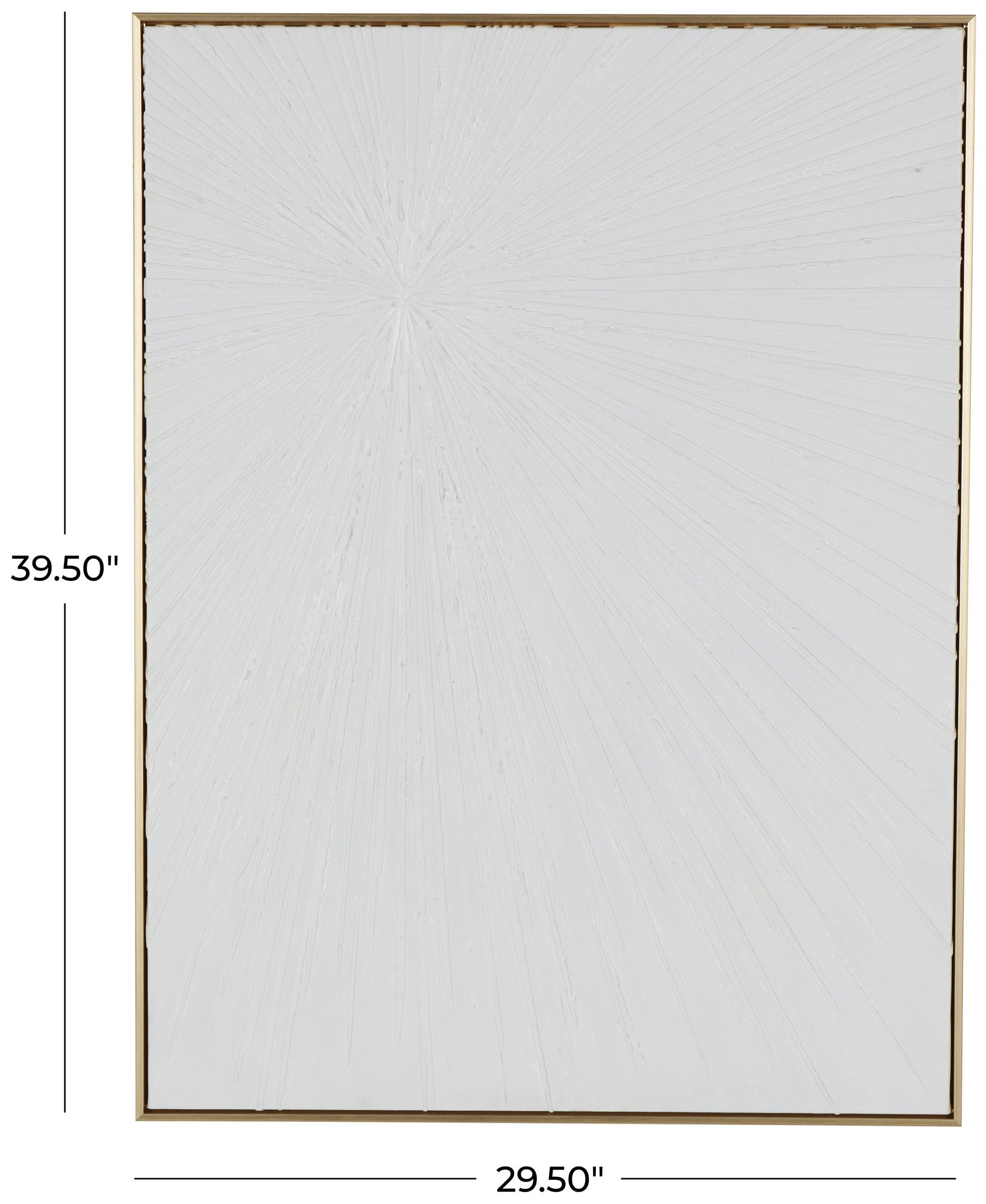 Image 7 White Canvas Modern Framed Wall Art, 30" x 2" x 40" more views