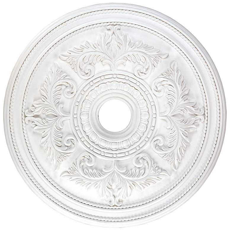 Image 1 White Ceiling Medallion