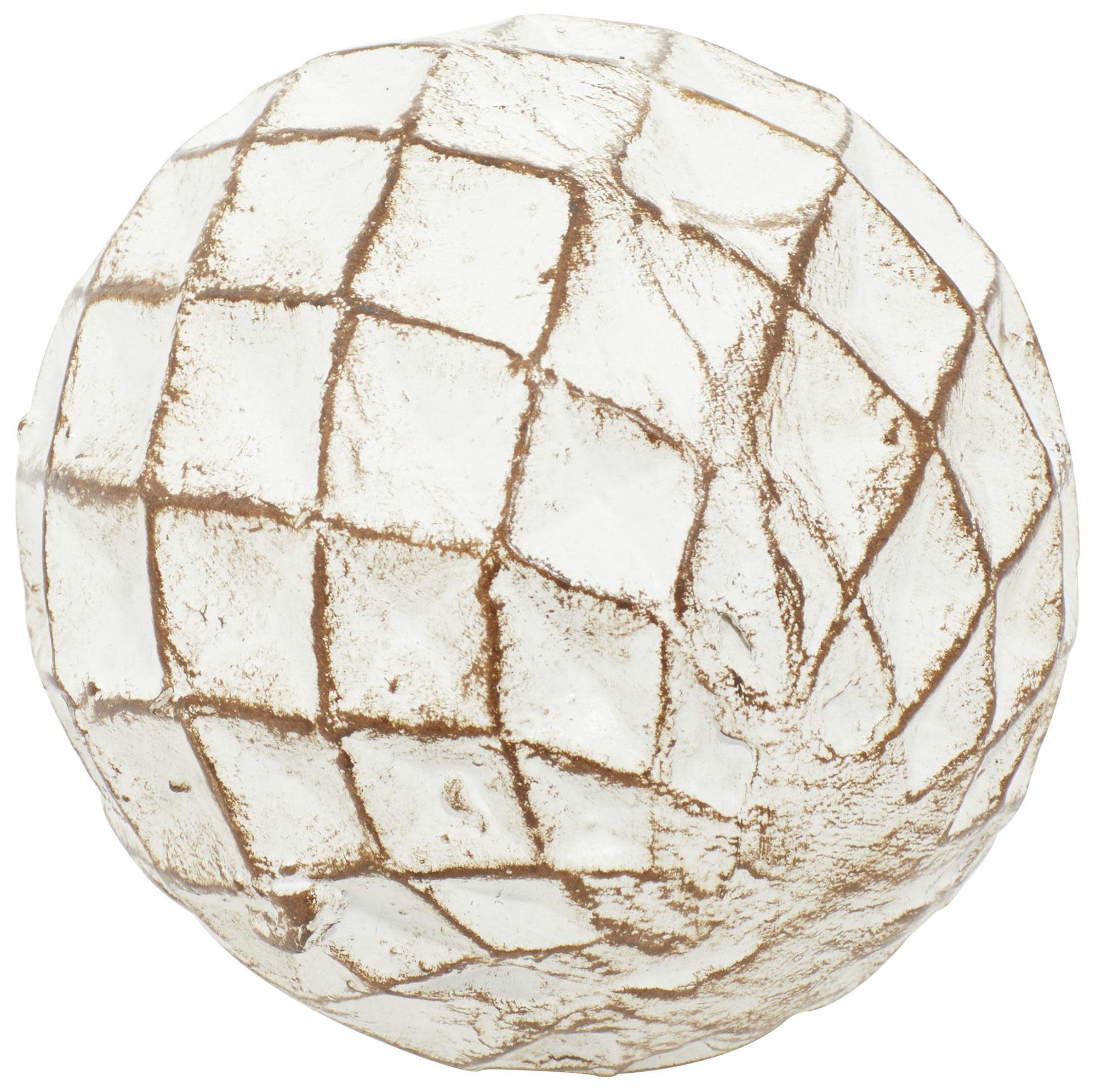 Image 4 White Ceramic Coastal Orbs & Vase Filler, S/4 4"W, 4"H more views